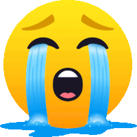 funny meme face of a cute boy crying - sticker memes | Magnet