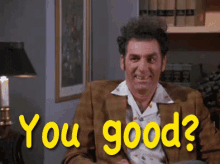 You Good? GIF - Kramer Seinfeld Good GIFs