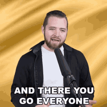And There You Go Everyone Bricky GIF - And There You Go Everyone Bricky Here You Go GIFs