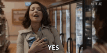 Yes And I Love My Fans Tully Hart GIF - Yes And I Love My Fans Tully Hart Firefly Lane GIFs