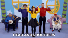 head and shoulder knees and toes exercise warm up lachy gillespie emma watkins