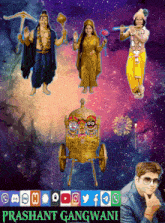 a poster that says prashant gangwani on the bottom right