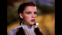Wizard Of Oz Dorothy GIF - Wizard Of Oz Dorothy Pigtails GIFs