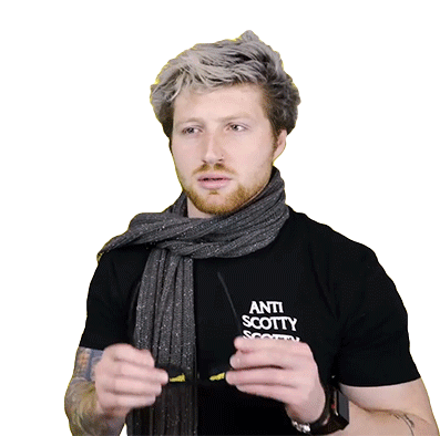Shades On Scotty Sire Sticker - Shades On Scotty Sire Deal With It Stickers
