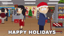 Happy Holidays Stephen Stotch GIF - Happy Holidays Stephen Stotch South Park GIFs
