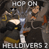 Helldivers 2 Hop On GIF