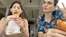 Annie And Peter Mukbang GIF - Annie And Peter Annie Peter GIFs