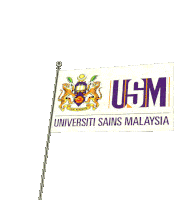 Usm Flag Universiti Sains Malaysia Sticker - Usm Flag Universiti Sains Malaysia University Science Malaysia Stickers
