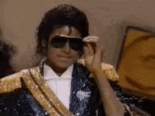 Michael Jackson Shades GIF - Michael Jackson Shades Greet GIFs