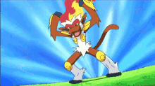 Infernape Pokémon Infernape GIF - Infernape Pokémon Infernape Flame Charge GIFs