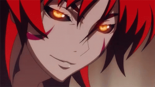 anime evil smile