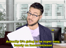 Super Easy Barely An Inconvenience Pitch Meeting GIF - Super Easy Barely An Inconvenience Super Easy Pitch Meeting GIFs