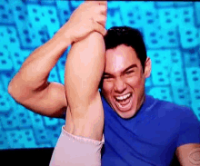 Excited Leg Up GIF - Excited Leg Up Happy GIFs