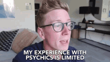 My Experience With Psychics Is Limited Limited Experience GIF - My Experience With Psychics Is Limited Limited Experience No Idea GIFs