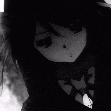 Anime avatar black and white - AniYuki.com