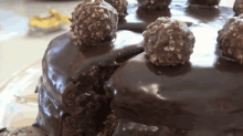 Nutella Ferrero Cake GIF - Ferrero Chocolate Cake GIFs