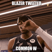 Giannis Blazer GIF - Giannis Blazer Blazer Tweeted GIFs