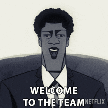 Welcome To The Team The Commander GIF - Welcome To The Team The Commander Agent Elvis GIFs