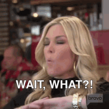 Wait What Real Housewives Of New York GIF - Wait What Real Housewives Of New York Rhony GIFs