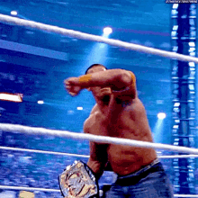 John Cena Wwe Champion GIF - John Cena Wwe Champion Wrestle Mania GIFs