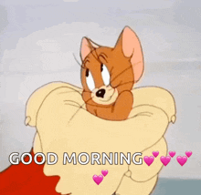 Tom And Jerry Flattered GIF
