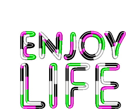 Enjoy Life Enjoy Sticker - Enjoy Life Enjoy Have Fun Stickers