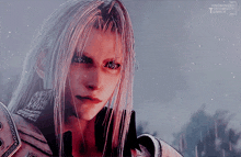 a close up of a person 's face with the words onewinged knight tumblr at the top