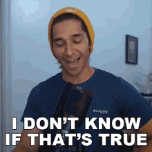 I Dont Know If Thats True Wil Dasovich GIF - I Dont Know If Thats True Wil Dasovich Wil Dasovich Superhuman GIFs