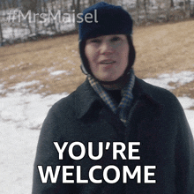 You'Re Welcome Susie Myerson GIF - You'Re Welcome Susie Myerson Alex Borstein GIFs