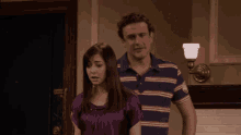 How I Met Your Mother Scared GIF - How I Met Your Mother Scared Lily And Marshall GIFs