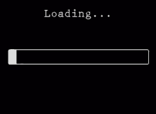 loading loading bar please wait