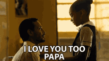 I Love You Too Papa Feels The Same GIF - I Love You Too Papa Feels The Same Fatherly Love GIFs