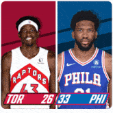 Toronto Raptors (26) Vs. Philadelphia 76ers (33) First-second Period Break GIF - Nba Basketball Nba 2021 GIFs