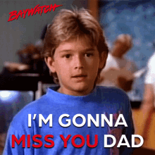 Im Gonna Miss You Dad Father And Son GIF - Im Gonna Miss You Dad Father And Son Cutie GIFs