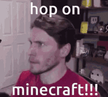 Hop On Minecraft Jerma GIF - Hop On Minecraft Jerma Jermacraft GIFs