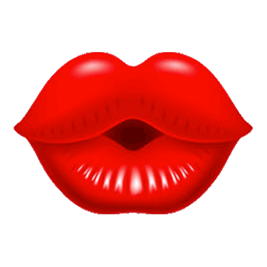 Kisses Lip Kiss Sticker - Kisses Kiss Lip Kiss Stickers