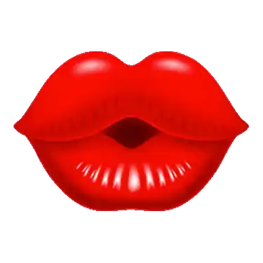 Kisses Lip Kiss Sticker - Kisses Kiss Lip Kiss Stickers