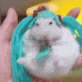 Hatsune Miku Hamster GIF - Hatsune Miku Miku Hatsune GIFs