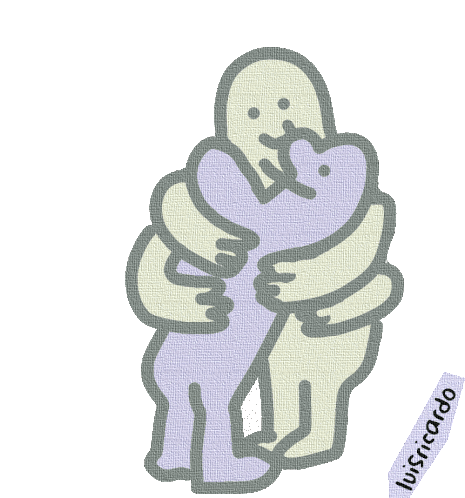 Hug Clingy Sticker - Hug Clingy Love Stickers