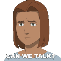 Can We Talk Robot Sticker - Can We Talk Robot Invincible Stickers