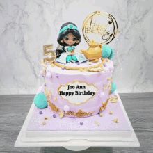 Joo Ann Happy Birthday Aladdin GIF - Joo Ann Happy Birthday Aladdin Jasmine GIFs