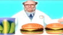 Half Life Cheeseburger GIF - Half Life Cheeseburger Dr Kleiner GIFs