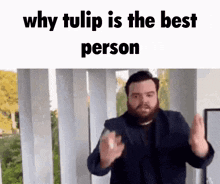 Tulip Tulip Best Person GIF - Tulip Tulip Best Person I Love Tulip GIFs