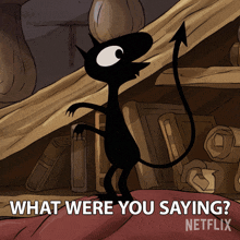 What Were You Saying Luci GIF - What Were You Saying Luci Disenchantment GIFs