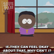 If They Can Feel Okay About That Why Cant I Tolkien Black GIF - If They Can Feel Okay About That Why Cant I Tolkien Black South Park GIFs