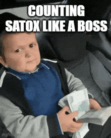 Counting Satox Like A Boss Gm Satox Fam GIF - Counting Satox Like A Boss Gm Satox Fam 0 GIFs