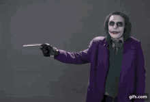 The Joker Why So Serious GIF - The Joker Why So Serious Bang GIFs