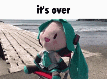 Hatsune Miku Its Over GIF - Hatsune Miku Its Over It'S Over GIFs