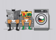Batman Laundry Day GIF - Batman Laundry Day Robin GIFs