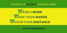Wear A Mask Wash Your Hands GIF - Wear A Mask Wash Your Hands Watch Your Distance GIFs